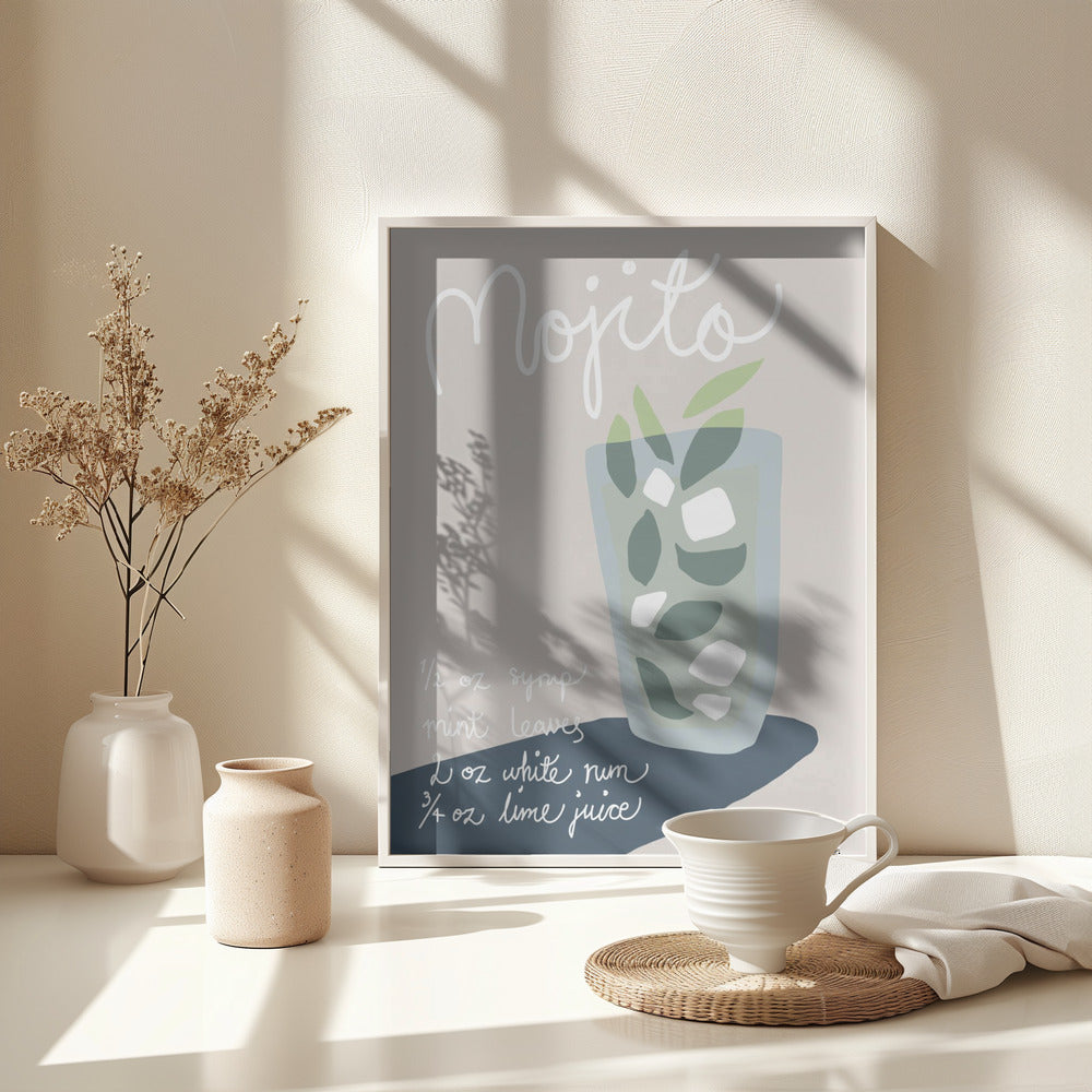 Mojito - Poster / Art Print - interiör