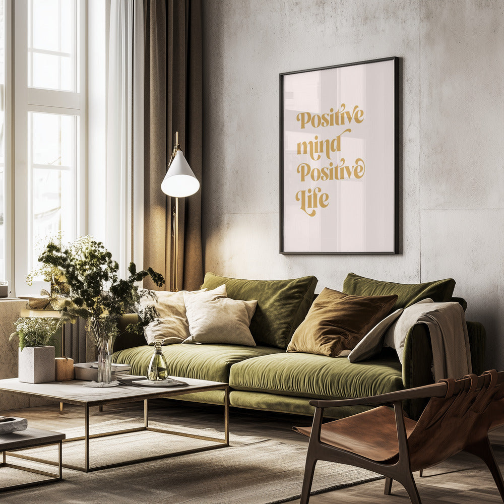 Positive - Poster / Art Print - interiör