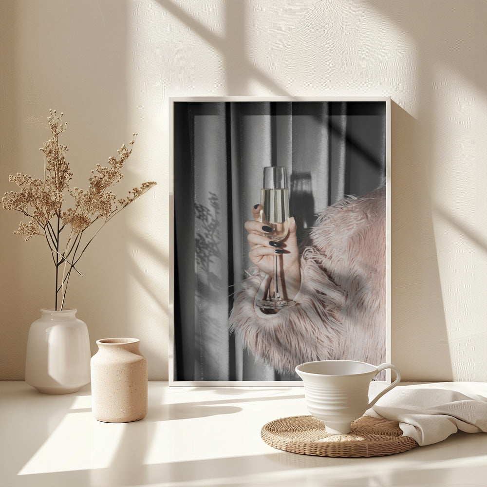 In a Party Mood - Poster / Art Print - interiör