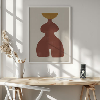 Vase No11. - Poster / Art Print - interiör