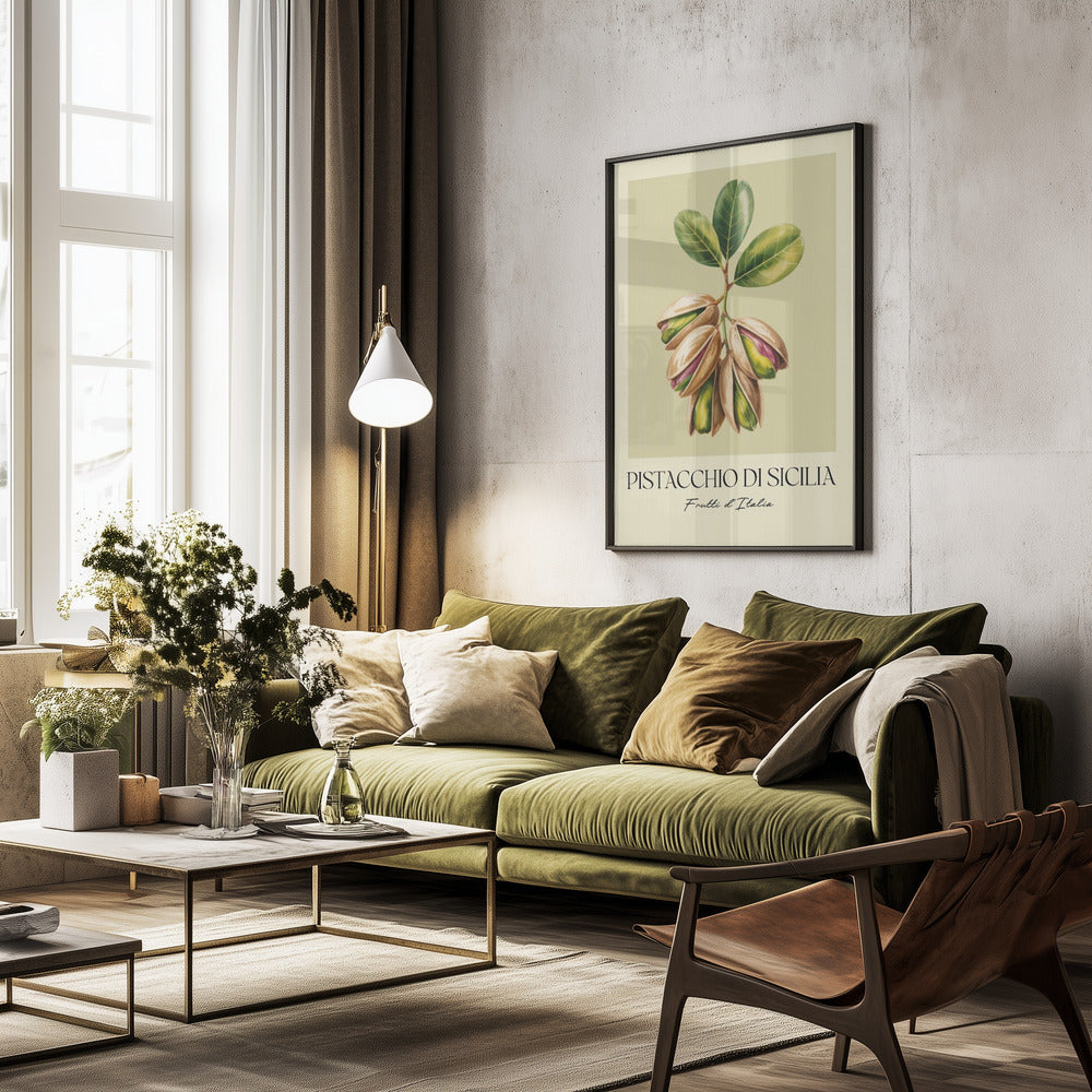Pistacchio Di Sicilia - Poster / Art Print - interiör