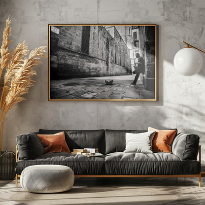 Silent Street - Poster / Art Print - interiör
