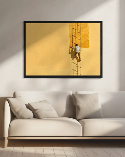 Der Anstreicher - Poster / Art Print - interiör
