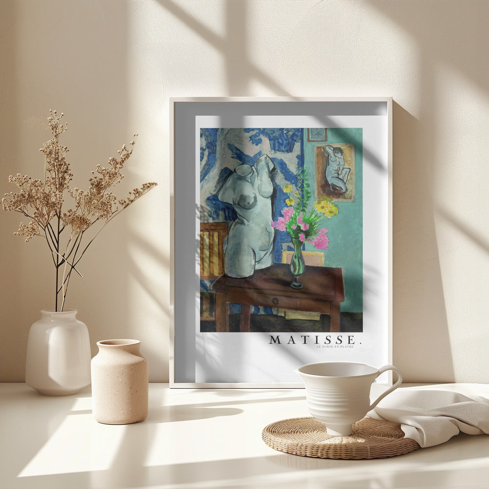 Le Torse En Platre - Poster / Art Print - interiör