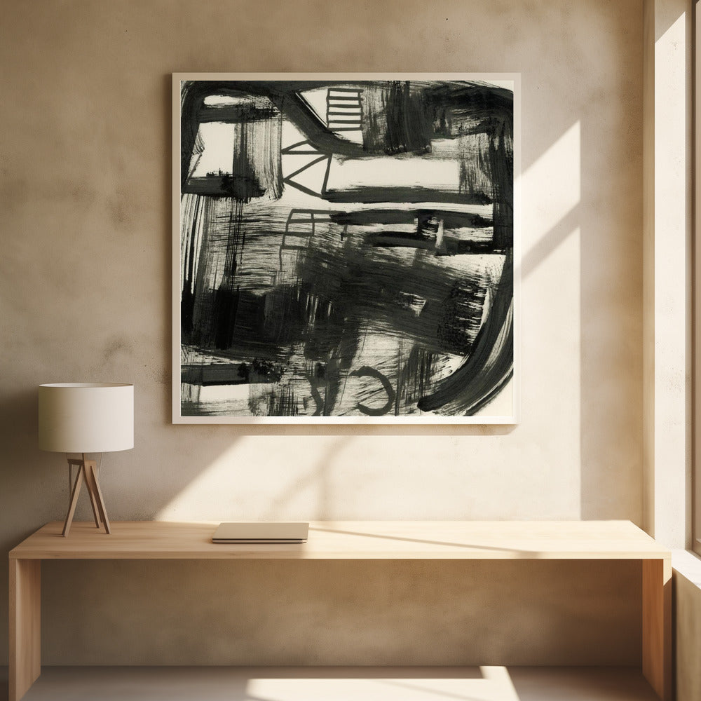 Market - Poster / Art Print - interiör