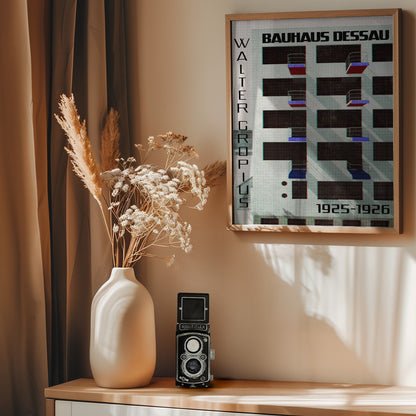 Bauhaus Dessau style IV - Poster / Art Print - interiör