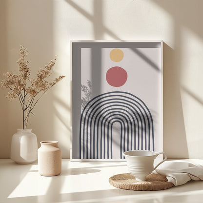 Abstract Art - Poster / Art Print - interiör