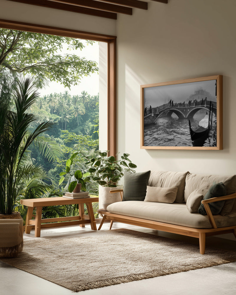 Tre Ponti - Three Bridges - Poster / Art Print - interiör