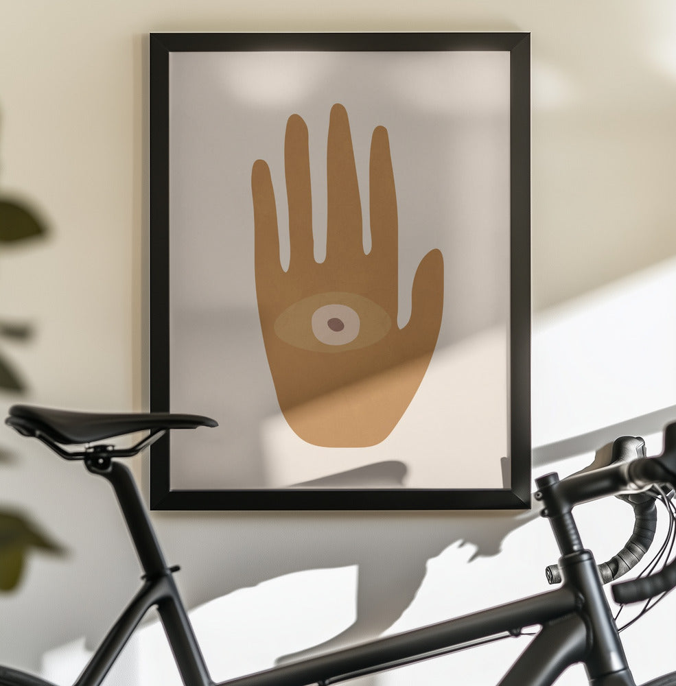 Hand of Vision - Poster / Art Print - interiör