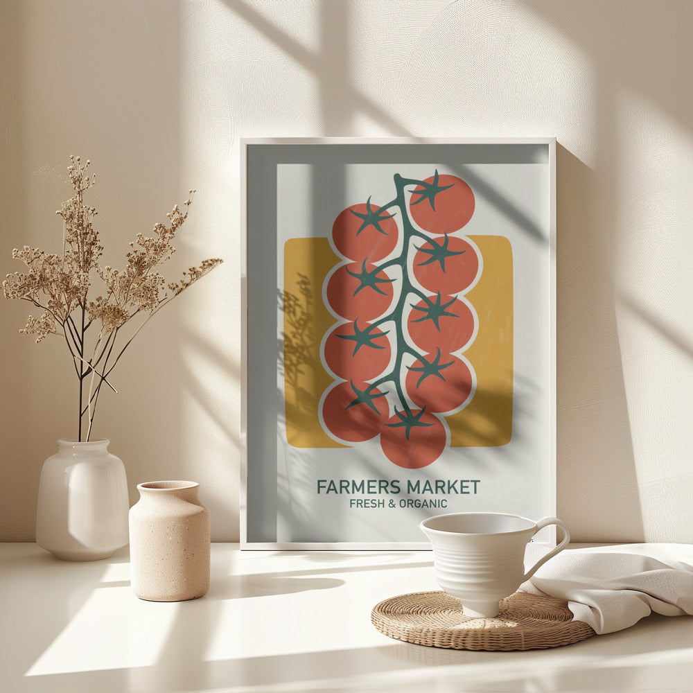 Farmers Market - Poster / Art Print - interiör