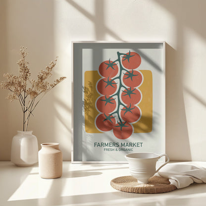 Farmers Market - Poster / Art Print - interiör