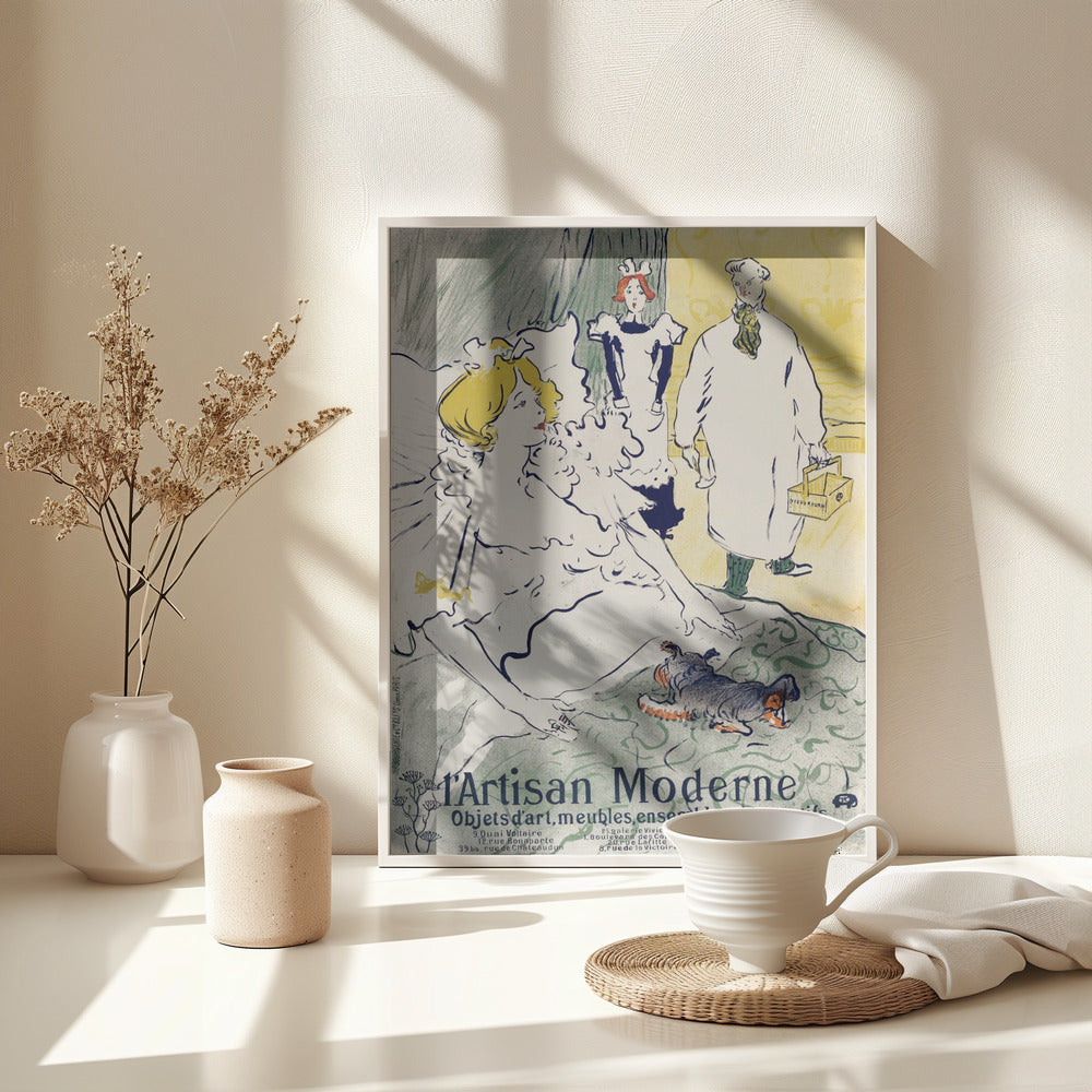 L'artisan Moderne (1896) - Poster / Art Print - interiör