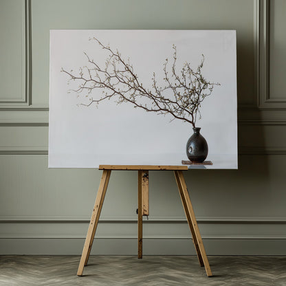Vase And Branch - Poster / Art Print - interiör