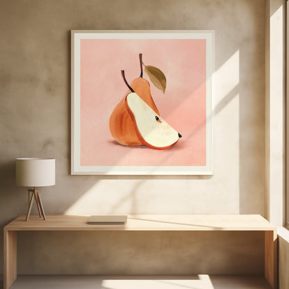 Pear 3 - Poster / Art Print - interiör