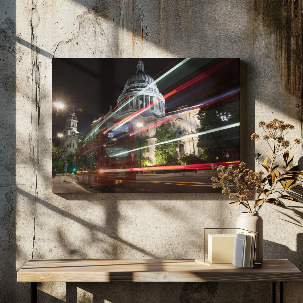 St. Johns London - Poster / Art Print - interiör