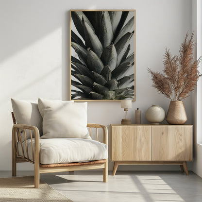 Pineapple close up - Poster / Art Print - interiör