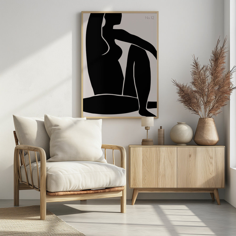 Figure No 12 - Poster / Art Print - interiör