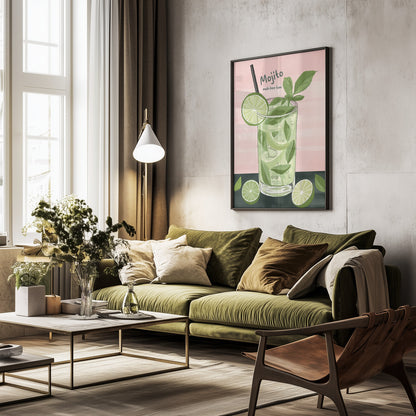 Mojito - Poster / Art Print - interiör