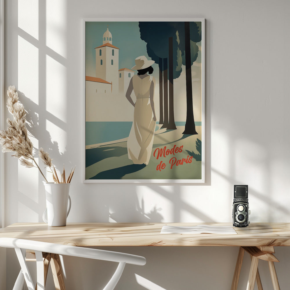 Elegance in Sunlight - Poster / Art Print - interiör