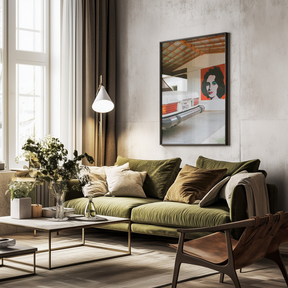 Marfa Texas - Poster / Art Print - interiör