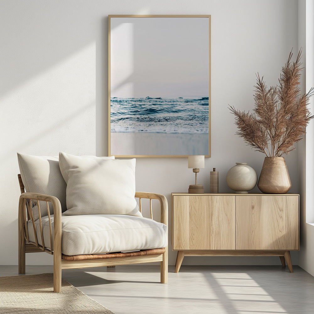 Abstract Waves - Poster / Art Print - interiör