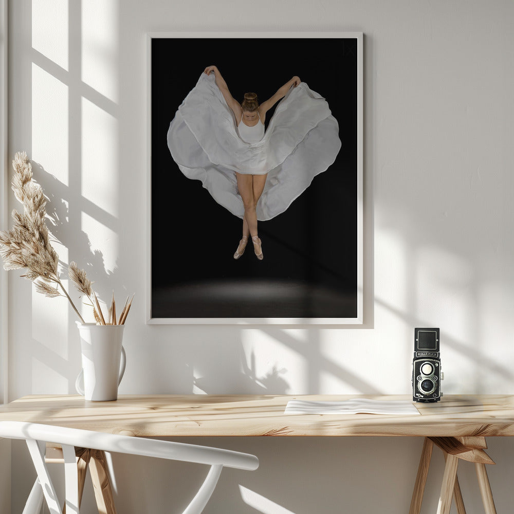 Entrechat en Blanc - Poster / Art Print - interiör