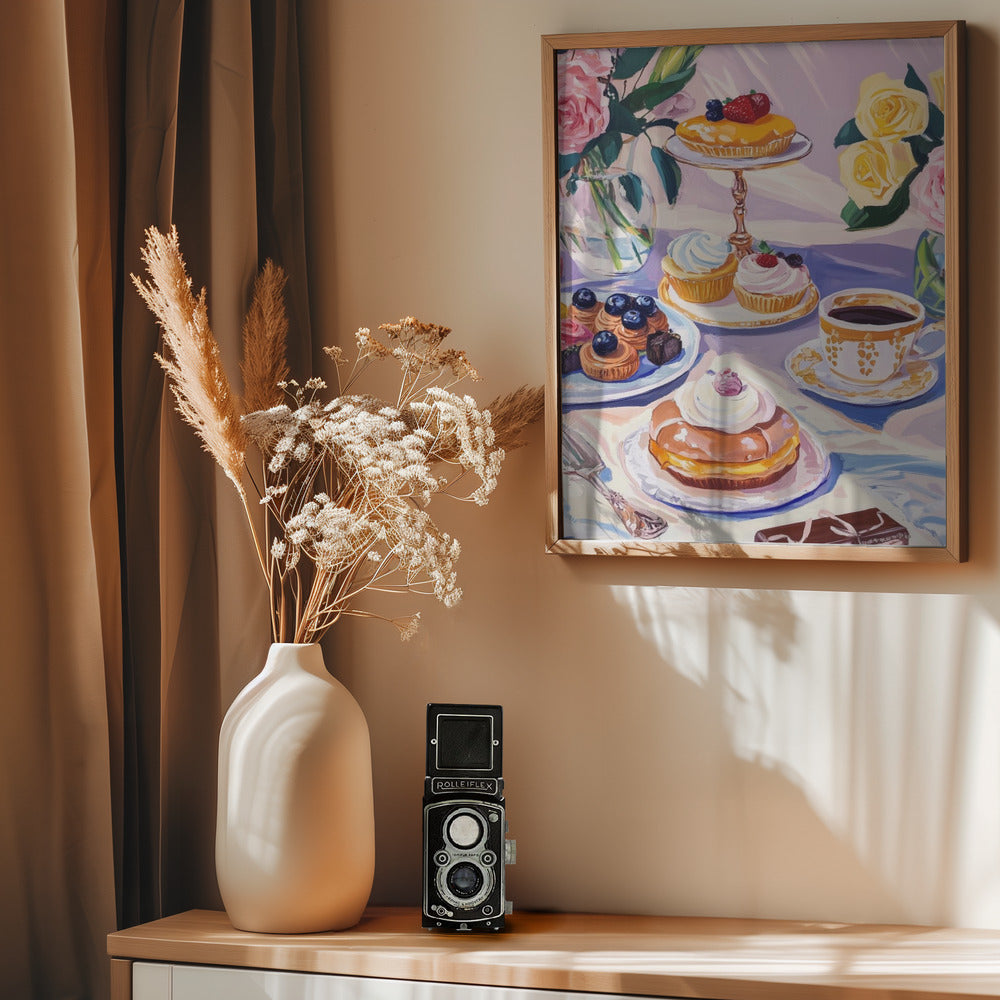 Dessert Table - Poster / Art Print - interiör