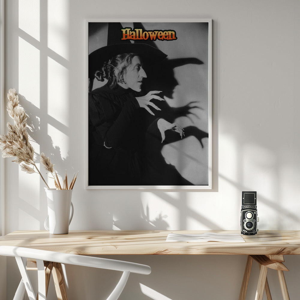 Halloween Collage Photo - Poster / Art Print - interiör