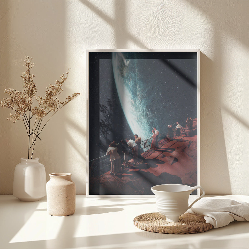 Missing the Ones We Left Behind - Poster / Art Print - interiör