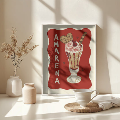 Amarena - Poster / Art Print - interiör
