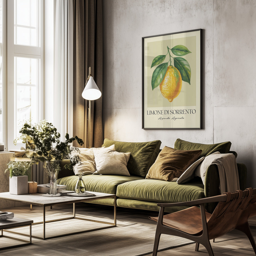 Limone Di Sorrento - Poster / Art Print - interiör