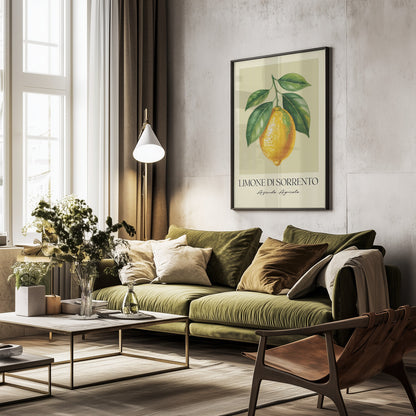 Limone Di Sorrento - Poster / Art Print - interiör