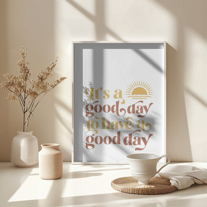 Good Day No2 - Poster / Art Print - interiör