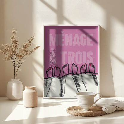 Three's Company - Poster / Art Print - interiör