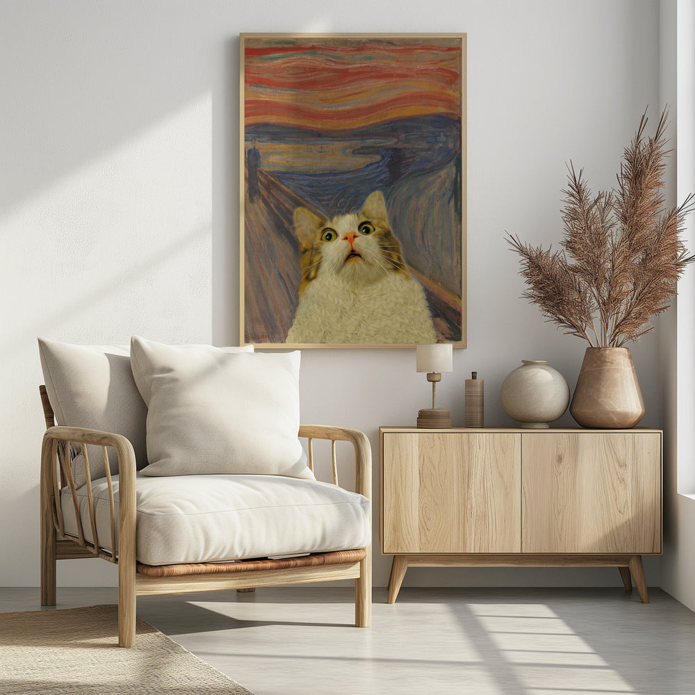 The Meow 02 - Poster / Art Print - interiör