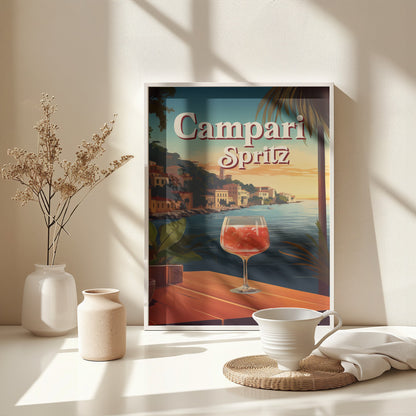 Campari Spritz - Poster / Art Print - interiör