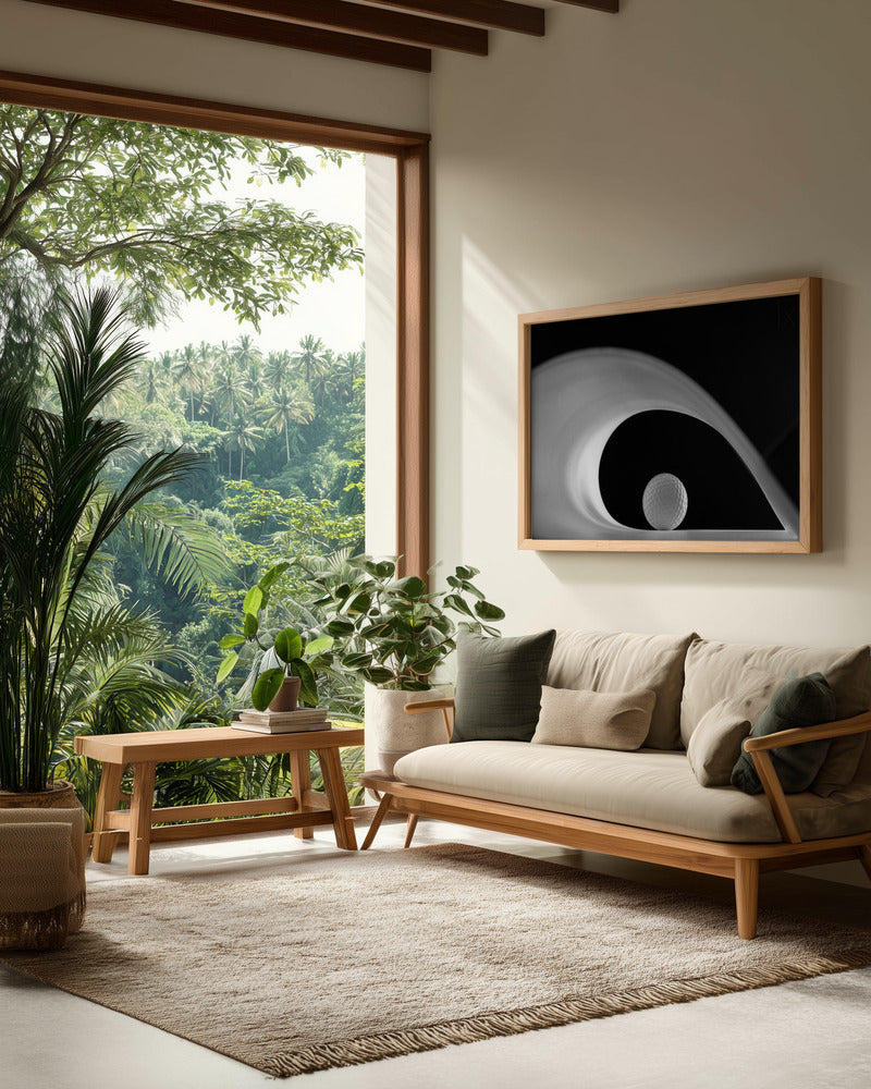 GOLF BALL - Poster / Art Print - interiör