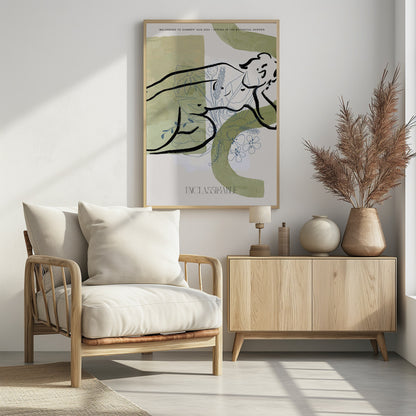 Légeret simple No 44 - Poster / Art Print - interiör