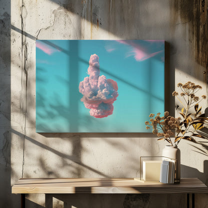 Sign in the Sky - Poster / Art Print - interiör