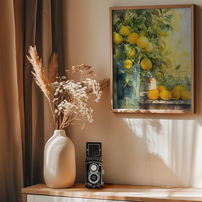 The Lemon Room - Poster / Art Print - interiör