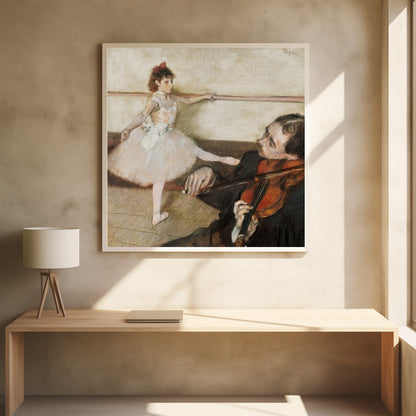 The Dance Lesson - Poster / Art Print - interiör