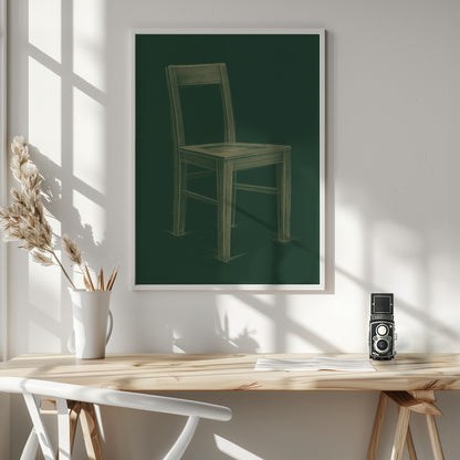 The Chair - Poster / Art Print - interiör