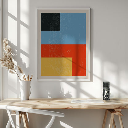 Minimal Abstract Shapes Series #15 - Poster / Art Print - interiör