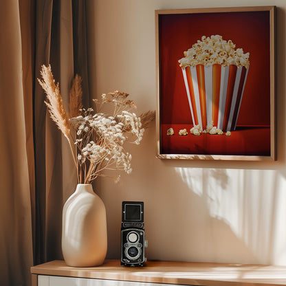 Popcorn - Poster / Art Print - interiör