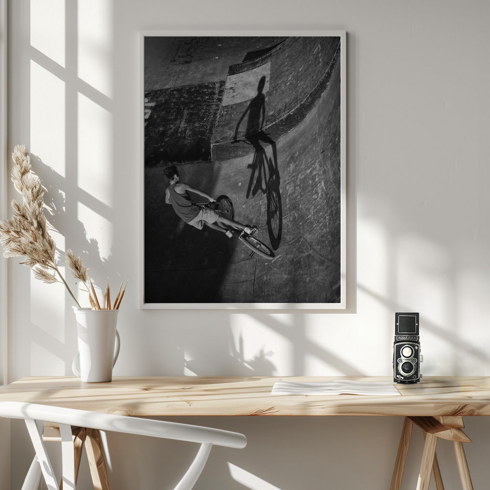 Fighting my self - Poster / Art Print - interiör