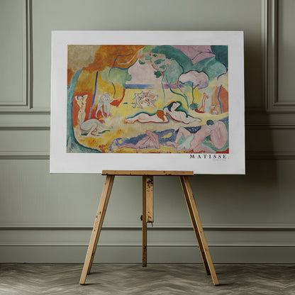 La Joie De Vivre, With Boarder - Poster / Art Print - interiör