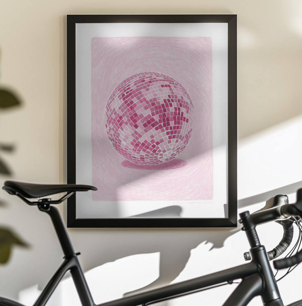 Pandc Discoball - Poster / Art Print - interiör