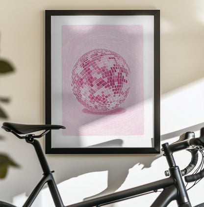 Pandc Discoball - Poster / Art Print - interiör