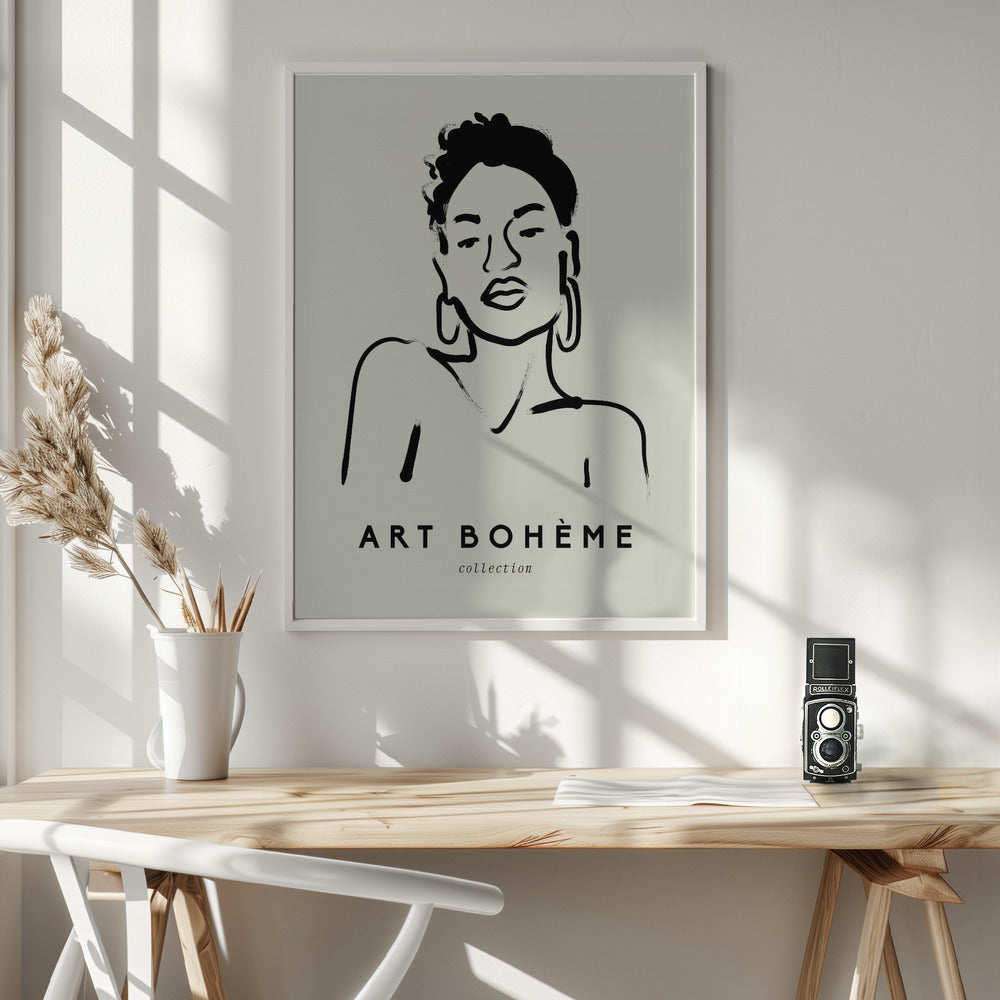 Bohème Essence - Poster / Art Print - interiör