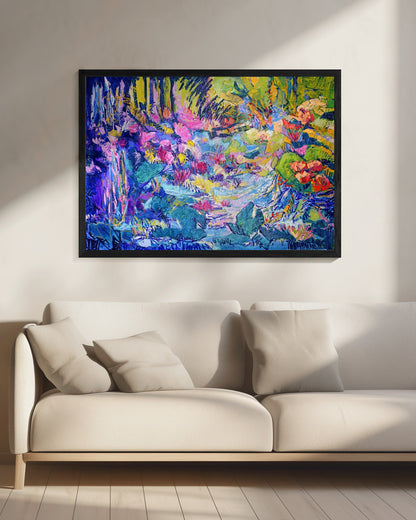 Bloomingshaows - Poster / Art Print - interiör